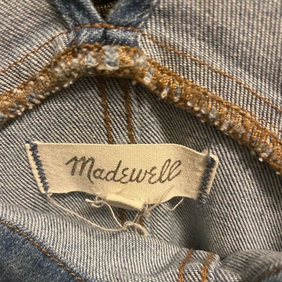 Madewell Denim Overalls size (L). - Picture 7 of 8